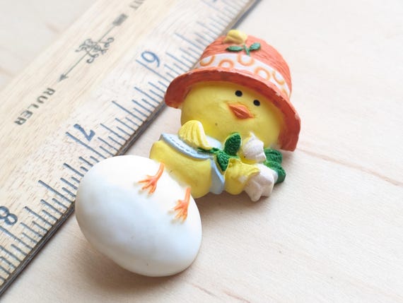 Easter Chicken on an Easter Egg, 1975, Hallmark V… - image 4