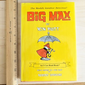 Big Max by Kin Platt, Hardcover, 6.25x8.75 Inches, Dustcover Included
