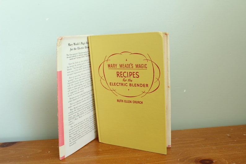 Mary Meade's Magic Recipes for the Electric Blender by Etsy