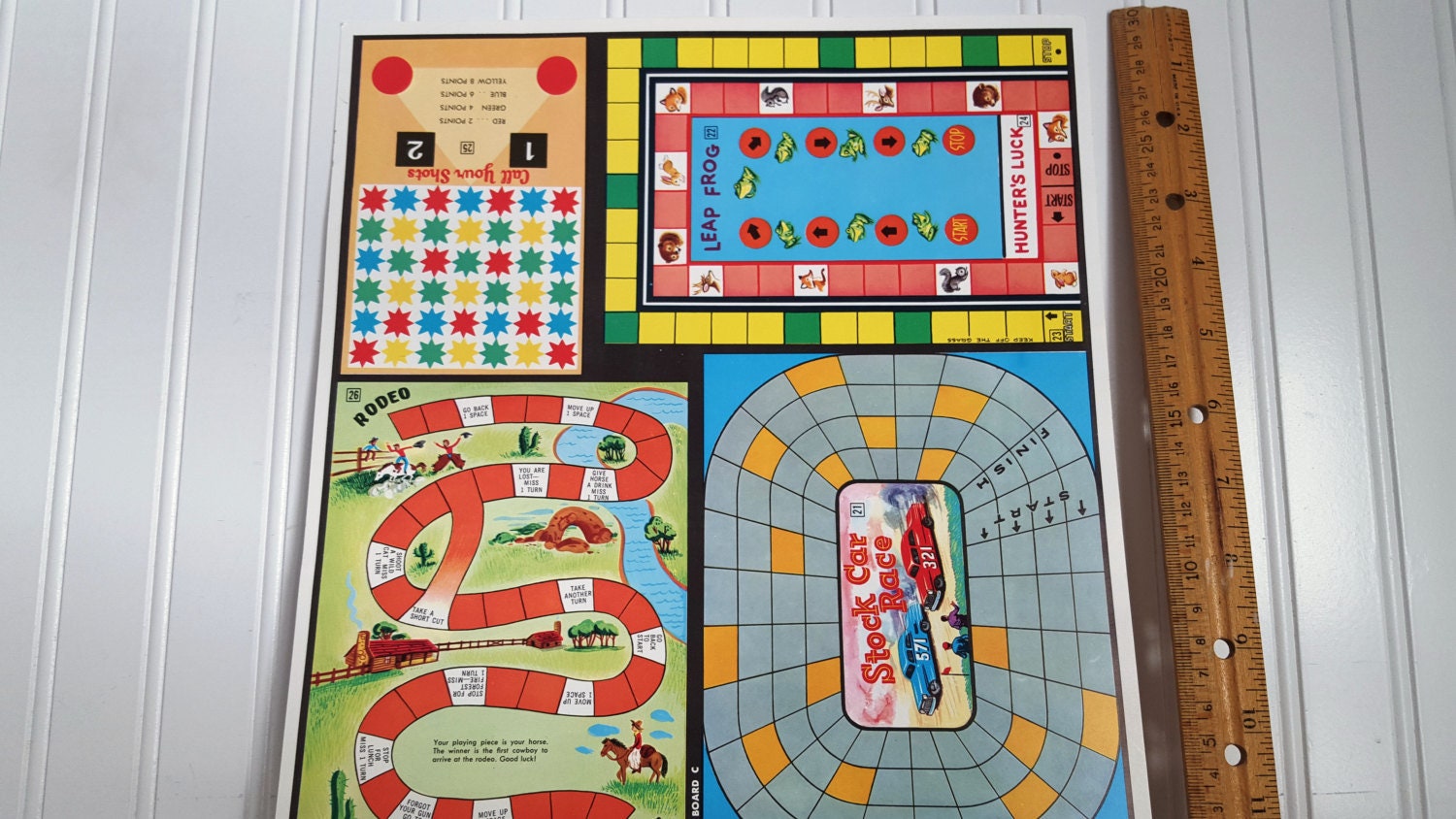 Vintage Multiple Game 11x12 Game Board Stock Car Race Rodeo Etsy Vintage Multiple Game 11x12 Game Board Stock Car Race Rodeo Etsy