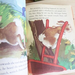 Peter Rabbit, Little Golden Book 1958, Hardback Children's Book - Etsy
