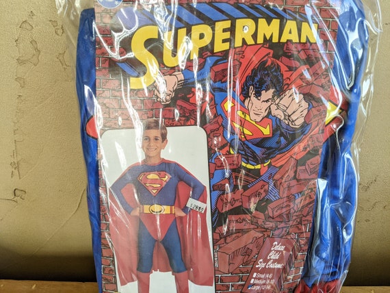 Superman Costume, 1995 Child Sized Costume: 12-14… - image 5