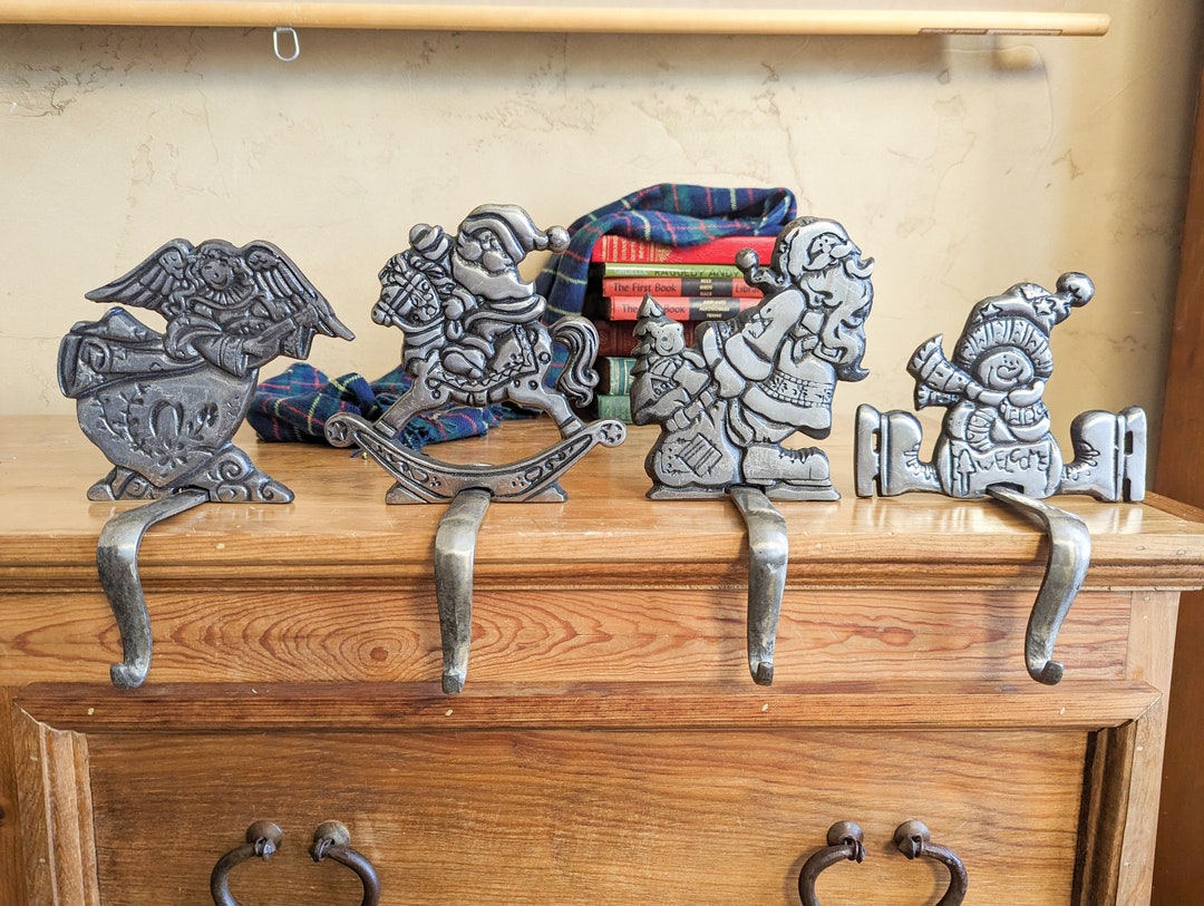Choose One Cast Iron Stocking Holder Over 2 Lbs Each 7 Etsy