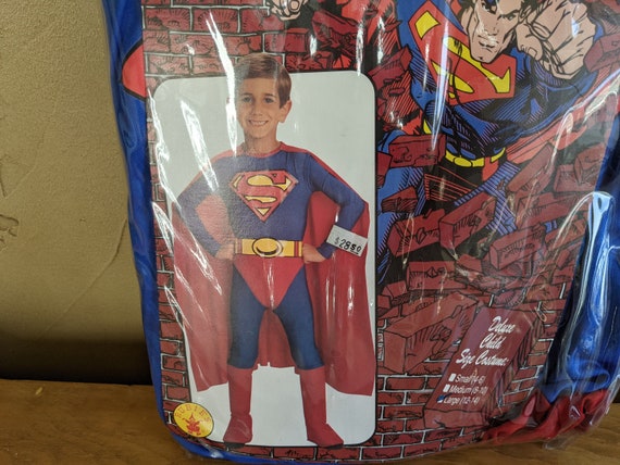 Superman Costume, 1995 Child Sized Costume: 12-14… - image 6