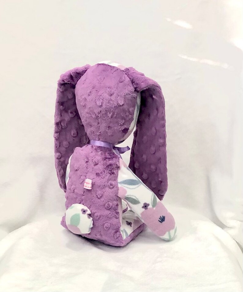 Keepsake Rabbit From Baby Jammies/hospital Blanket Birth Stat Etsy