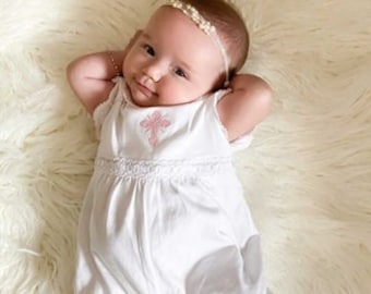white dress for baby dedication