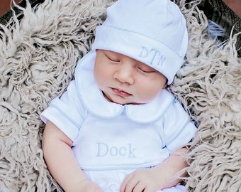 newborn baby boy coming home outfit summer