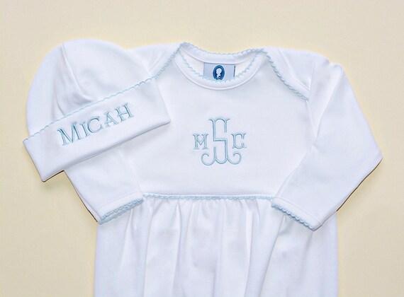 pima cotton baby gown