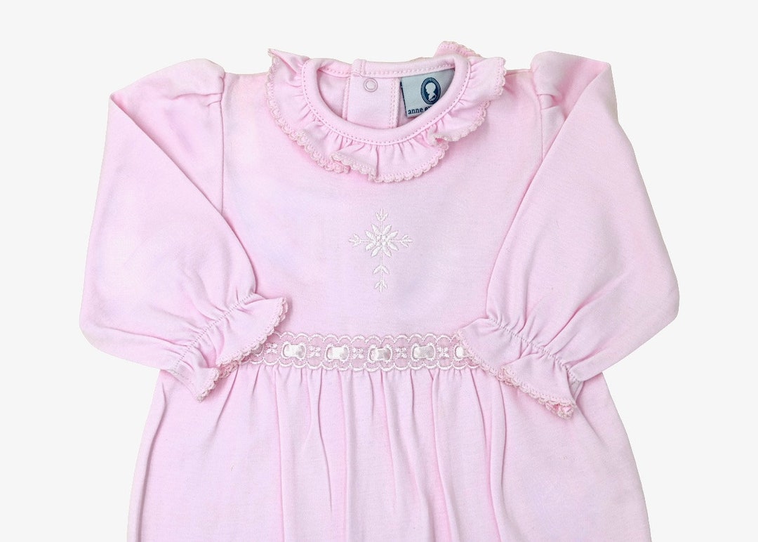 Molly Pima Cottonbaby Girl Baptism Outfitbaby Baptism Partyeaster