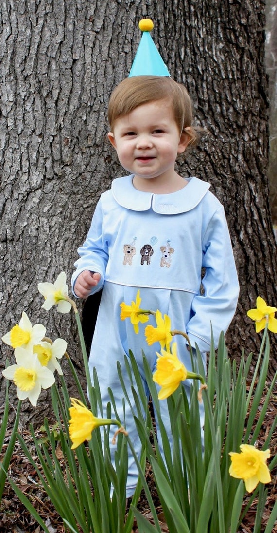 Happy Birthday, Boy Outfit-Pima Cotton Baby-Personalized Romper-First Birthday-Baby Boy Clothes, Toddler Clothes,Spring outfit,Cute Outfits