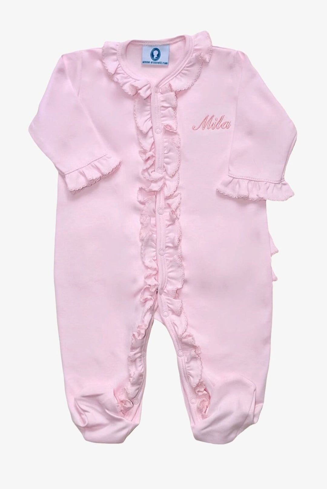 Geagodelia Newborn Infant Girl Romper Baby Girls Ribbed Cotton One