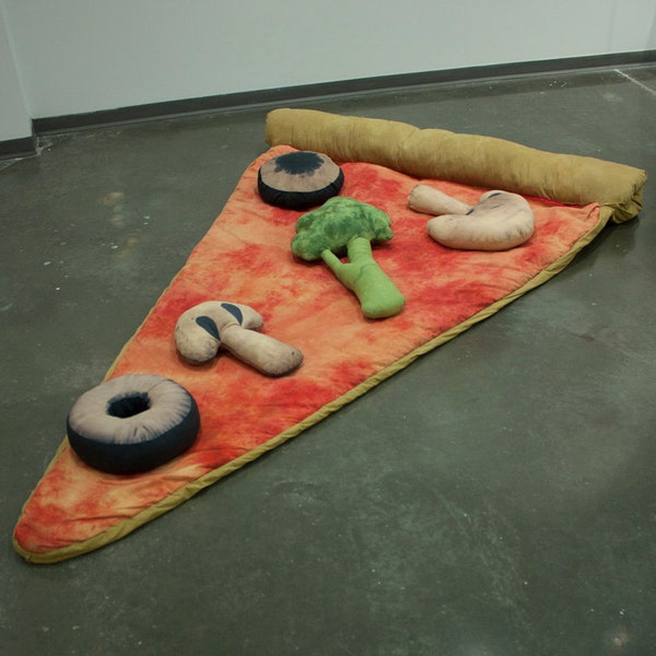 Plain Slice of Pizza Sleeping Bag- LAST ONE