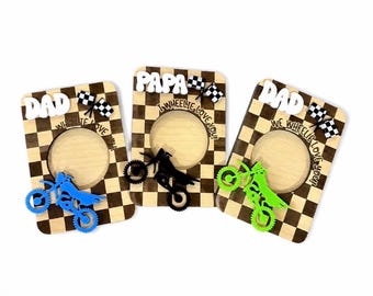 Father’s Day Dirt Bike Magnetic Frame