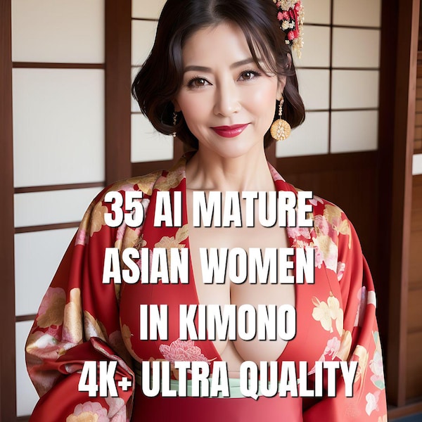 Mature Asian Women Etsy