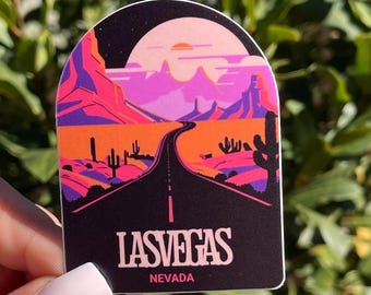 Las Vegas Open Road Sticker