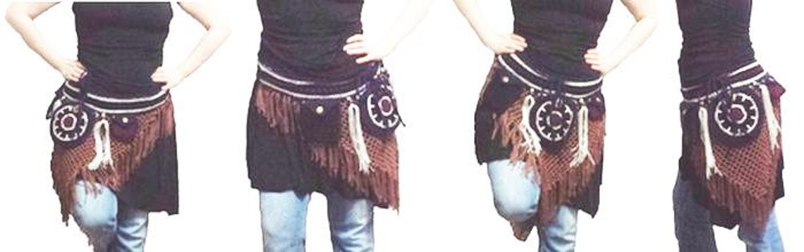 Stash Festival Utility Belt Crochet Pattern Hippie Gyspy Bohomian Boho ...
