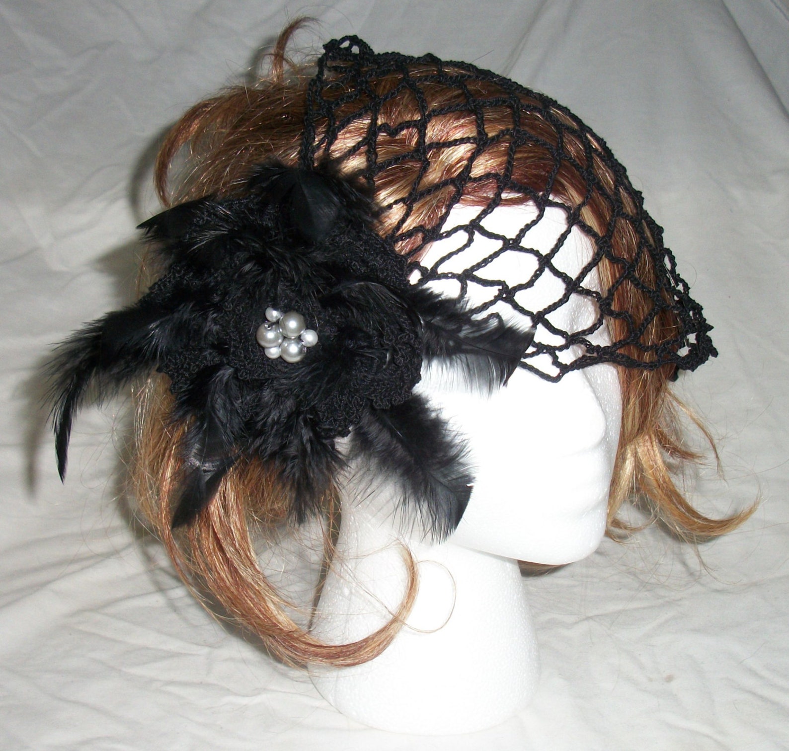 Birdcage Veil Crochet Pattern PDF Costume Wedding Bridal Etsy