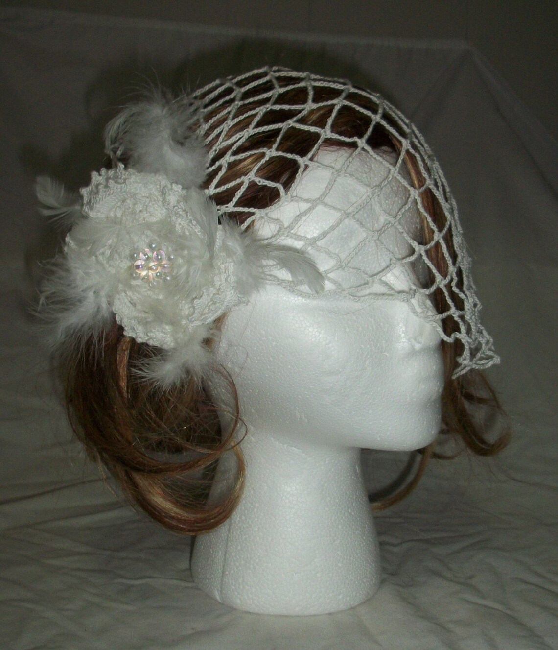 Birdcage Veil Crochet Pattern PDF Costume Wedding Bridal Etsy