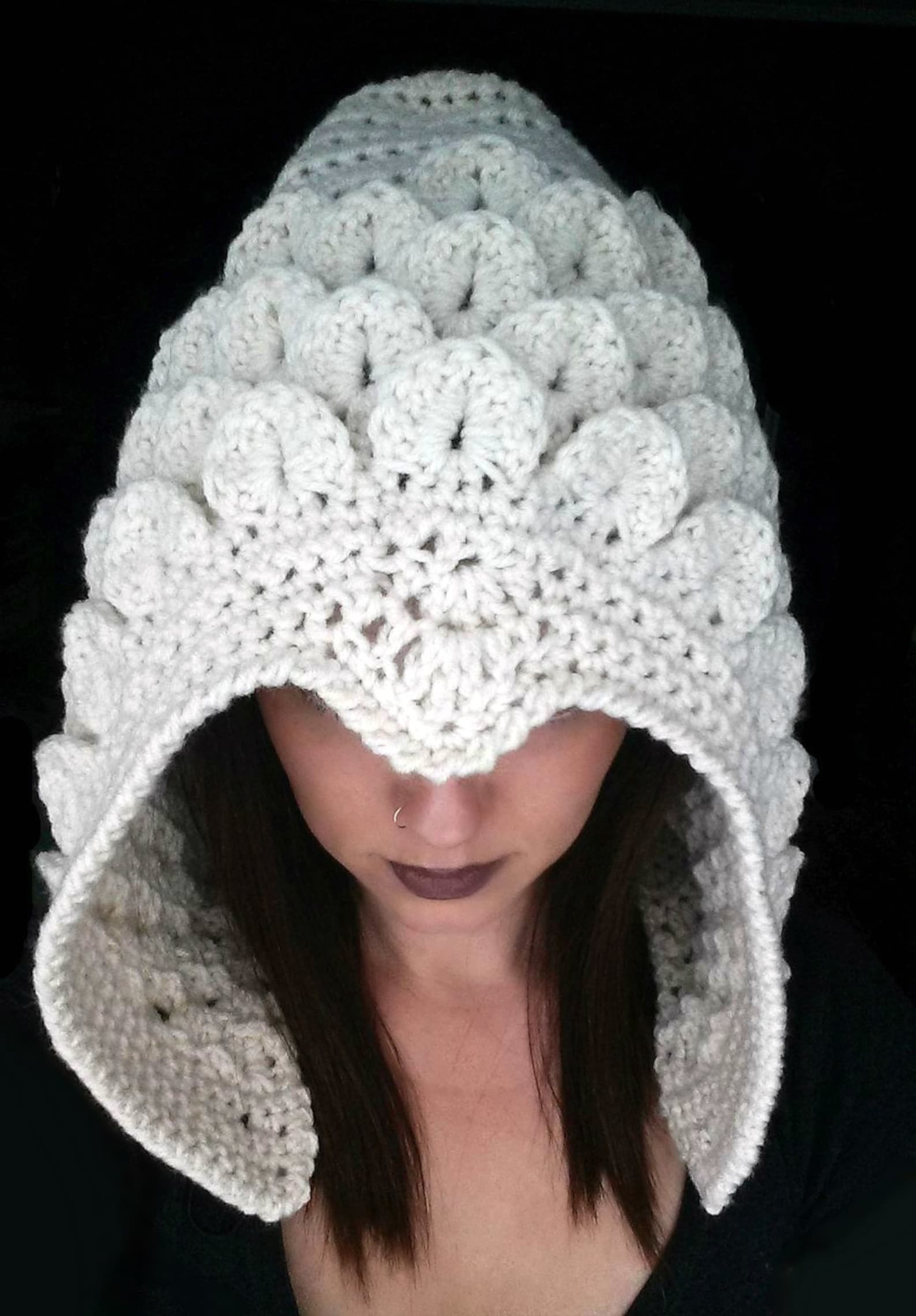 Celestial Crocodile Hood Crochet Pattern Crocodile Stitch - Etsy Canada