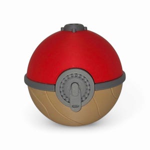 Hisuian Poké Ball 3D Printed Replica | Anime Collectibles & Gifts