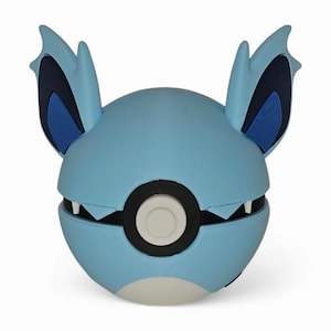 Nidorina Poke Ball Replica - 3D Printed PokeBall | Anime Collectibles & Gifts