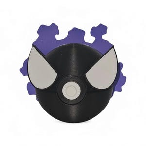 Ghastly Poke Ball Replica - 3D Printed PokeBall | Anime Collectibles & Gifts