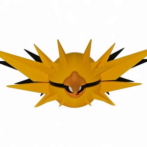 Zapdos Poke Ball Replica - 3D Printed PokeBall | Anime Collectibles & Gifts