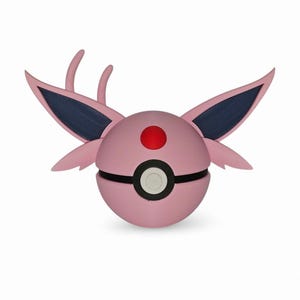 Espeon Poke Ball Replica - 3D Printed PokeBall | Anime Collectibles & Gifts