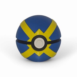 Quick Ball 3D Printed Pokeball Replica | Anime Collectibles & Gifts