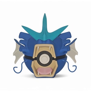 Gyarados Poke Ball Replica - 3D Printed PokeBall | Anime Collectibles & Gifts
