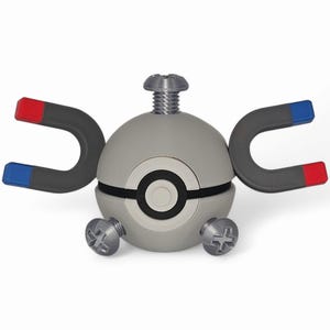 Magnemite Poke Ball Replica - 3D Printed PokeBall | Anime Collectibles & Gifts