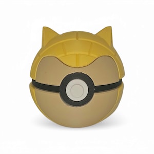 Sandshrew Poke Ball Replica - 3D Printed PokeBall | Anime Collectibles & Gifts
