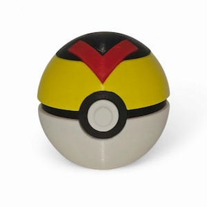 Level Ball 3D Printed Pokeball Replica | Anime Collectibles & Gifts