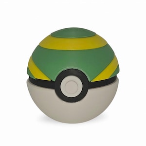 Nest Ball 3D Printed Pokeball Replica | Anime Collectibles & Gifts