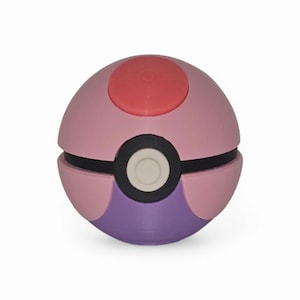 Dream Ball 3D Printed Pokeball Replica | Anime Collectibles & Gifts