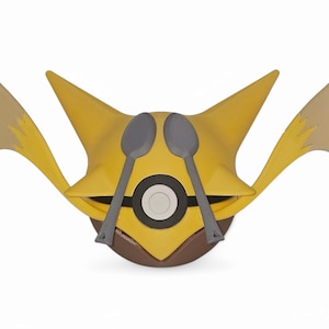Alakazam Poke Ball Replica - 3D Printed PokeBall | Anime Collectibles & Gifts