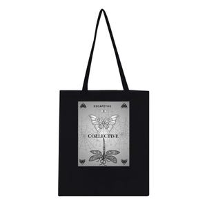 Escapethecollective - Gothic Butterfly & Moth Tote Bag - Eco-Friendly