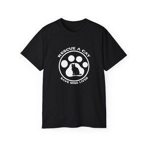 It&#39;s a Beautiful Day for Cat Rescue Shirt | Animal Rescue Tee | Pet Adoption Gift | Foster Mom T-Shirt | Adopt a Shelter Cat Top