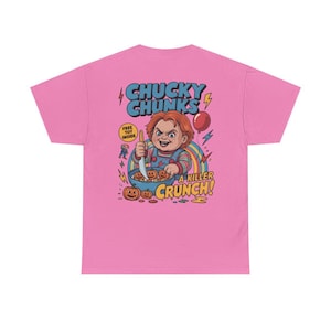 Cereal Killers Halloween Movie Tee - Spooky Season Back Print