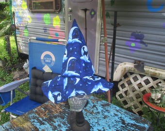 Childs Witch Hat ooak moon kitties