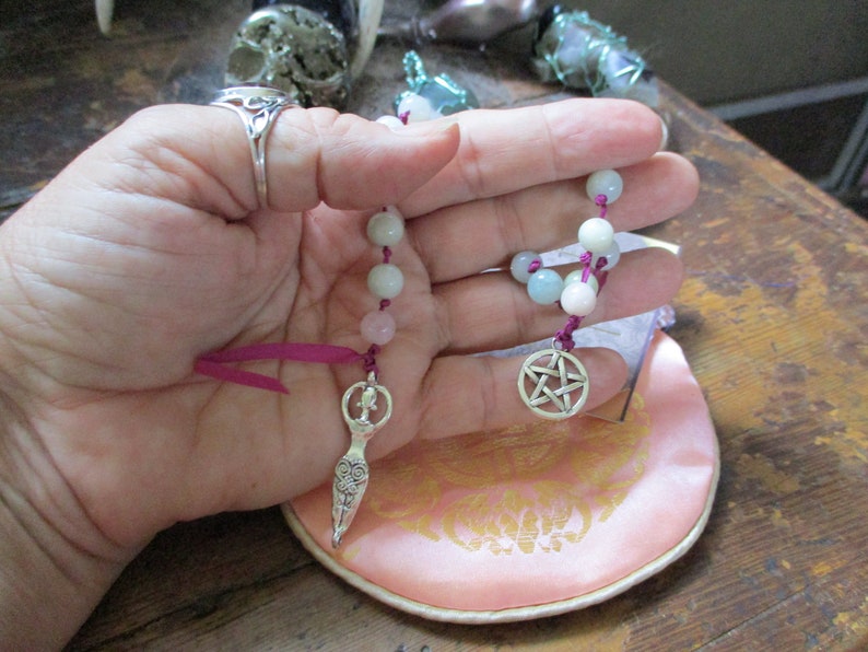 Goddess Prayer Beads Witches Ladder Pagan Chant Beads Etsy