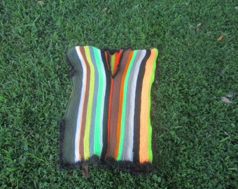 Samhain Striped Sweater Tunic ooak *ready to ship* hippie gypsy boho