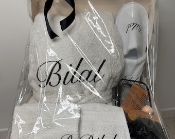 Coffret bain personnalisé homme