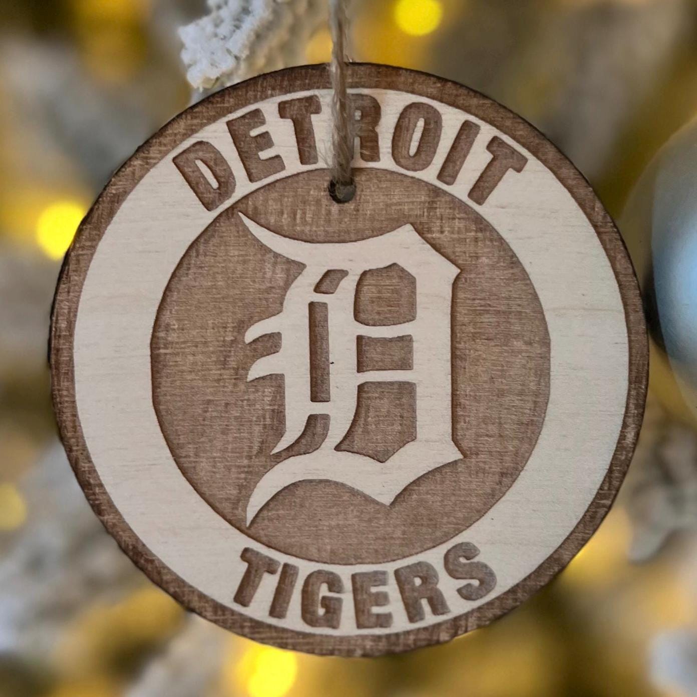 Detroit Tigers Ornament - Etsy