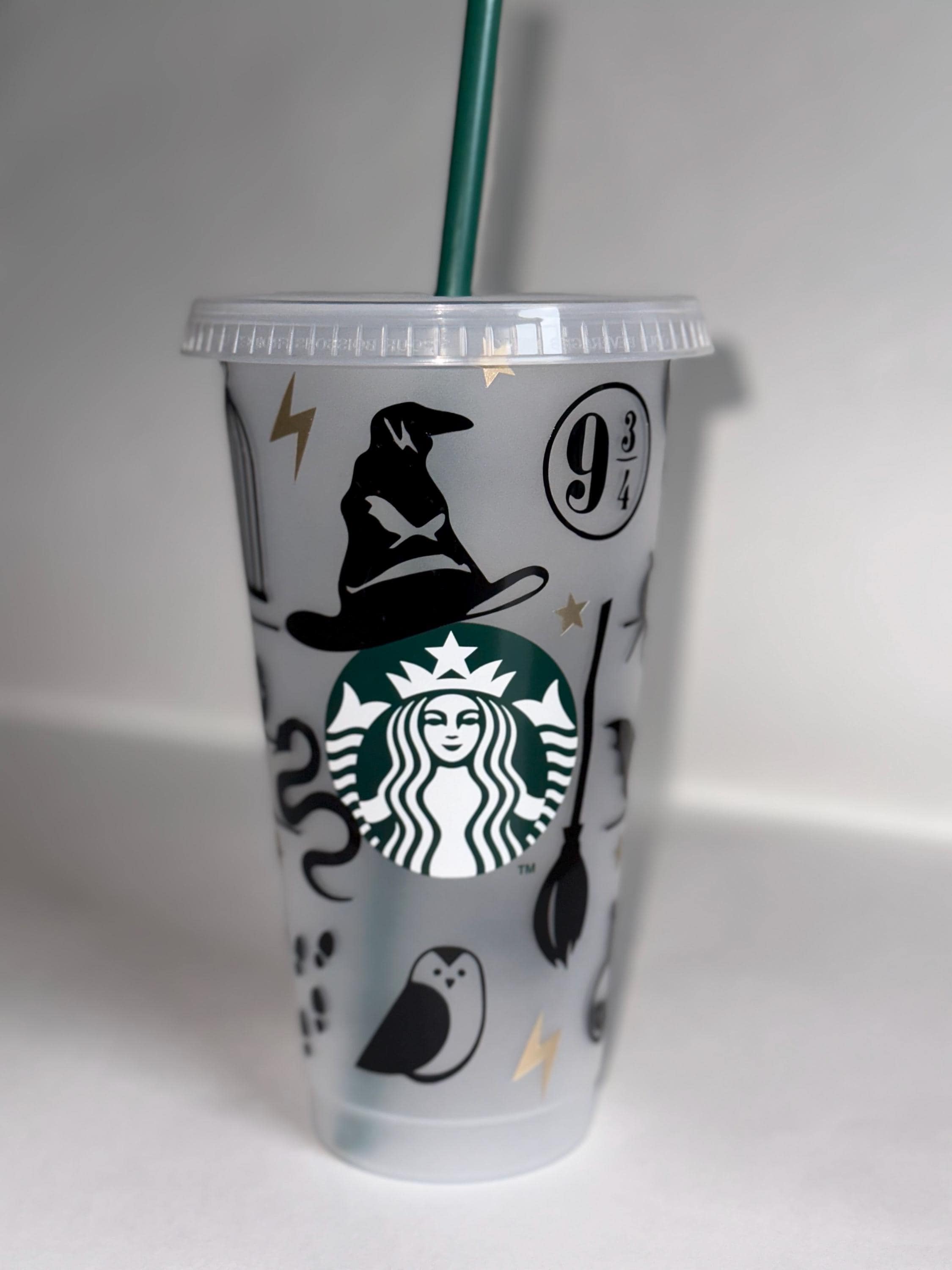 Harry Potter Themed Starbucks Inspired Cold Cup - Etsy UK