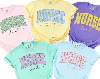Comfort Colors Nurse Shirt, New Graduate Nurse Gift,RN Shirt,Nursing School Shirt, Future Nurse Graduation Gift, Registered Nurse Sweatshirt