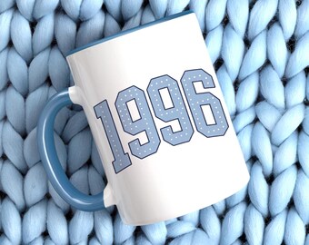 1996 Birthday Mug, 30th Birthday Coffee Cup, In My Thirties Era Gift, 1986 Birthday Mug