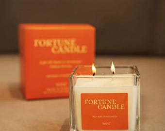 Fortune Candle, Hidden Quote Reveal Candle, Manifestation Gift, Secret Message Soy Candle, Unique Birthday Gift for Her, Self Care Gift