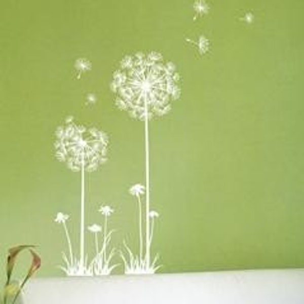 Dandelion Flower - Wall Sticker
