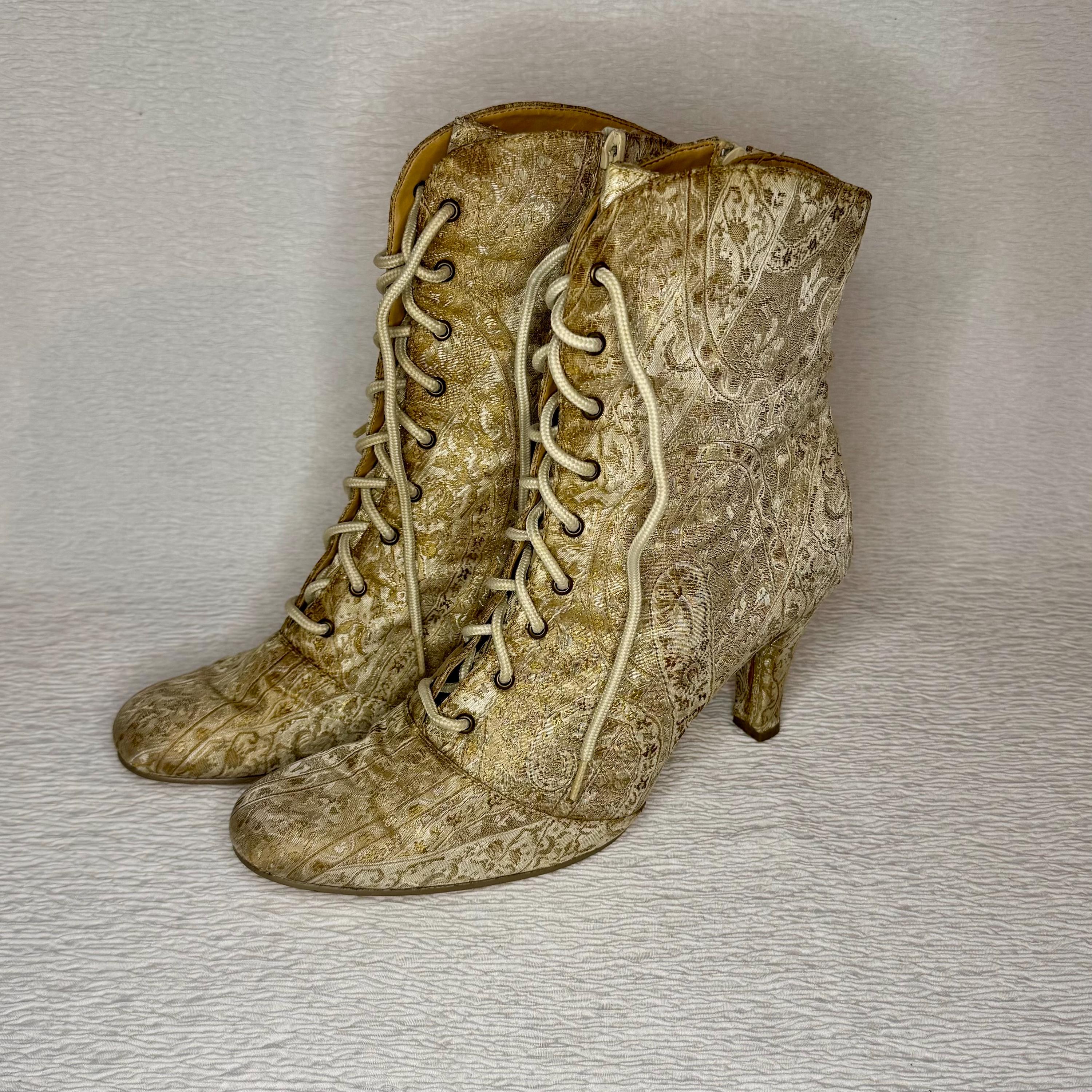 Outfits With Gold Boots - Etsy